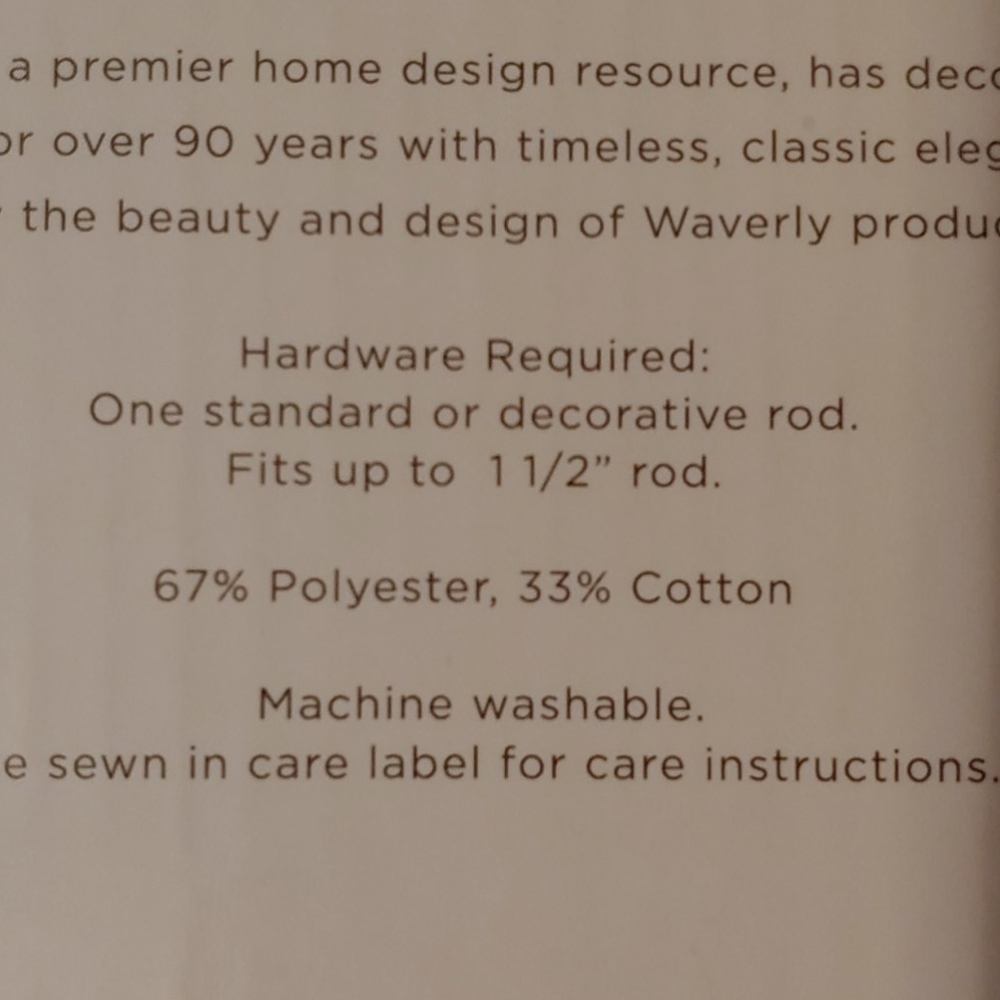 ๐ Waverly Panel Drapery - Picture 5 of 6